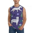 thumbnail image 2 of Goofa Cute Dog Printed Men's Sleeveless T-Shirt - Athletic Gym Workout Tank Top for Men - Moisture-Wicking, UPF 30+ Quick-Dry Muscle Tee-Medium, 2 of 8