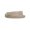 Beige, variant on 1 1/8 Inch One Size Fits All Feather Edged Plain Faux Leather Belt Strap