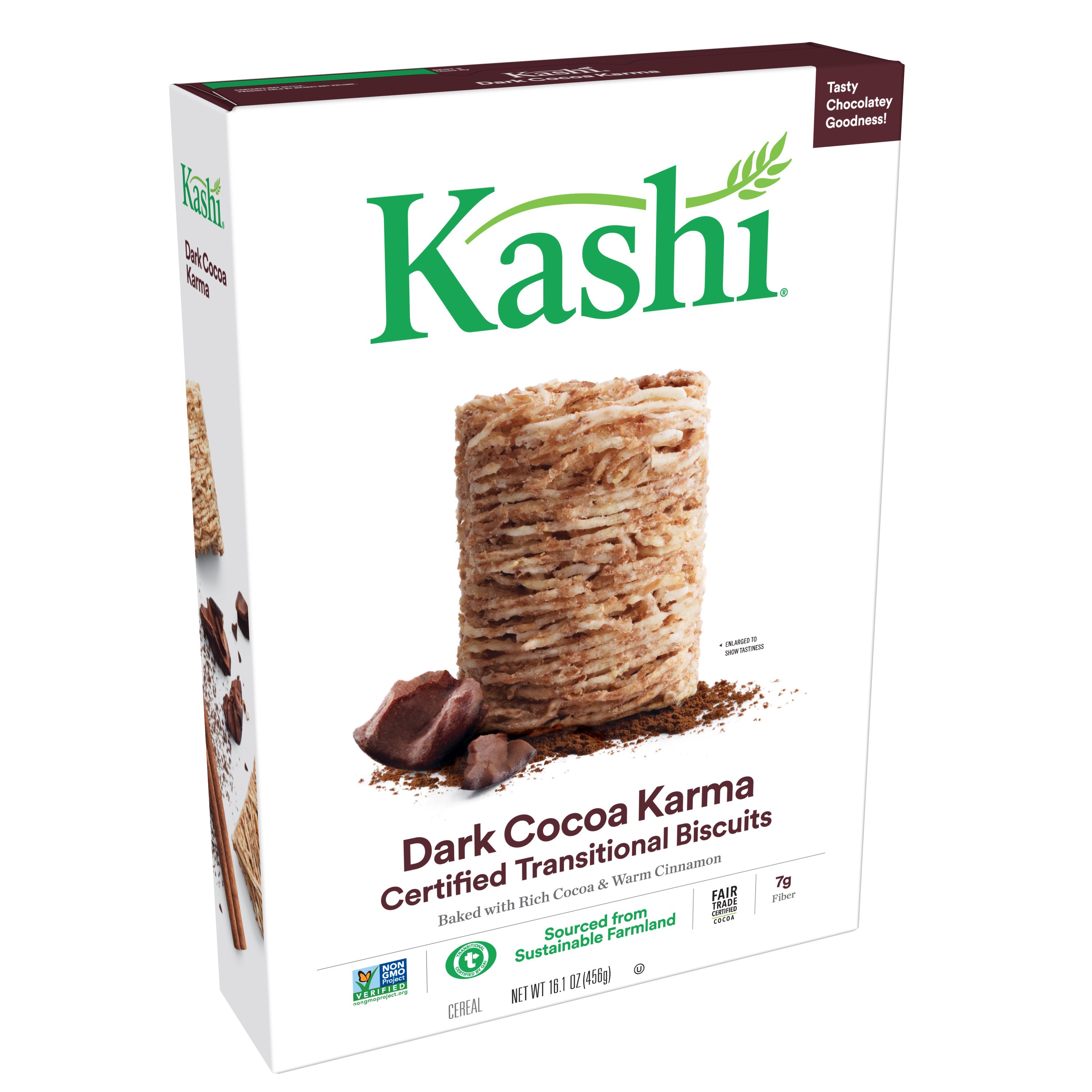 Kashi, Breakfast Cereal, Dark Cocoa Karma, 16.1 Oz
