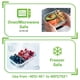 thumbnail image 4 of Recipientes de vidrio para preparación de comidas HOMBERKING 630 ml, 2 compartimentos x10, 4 of 7