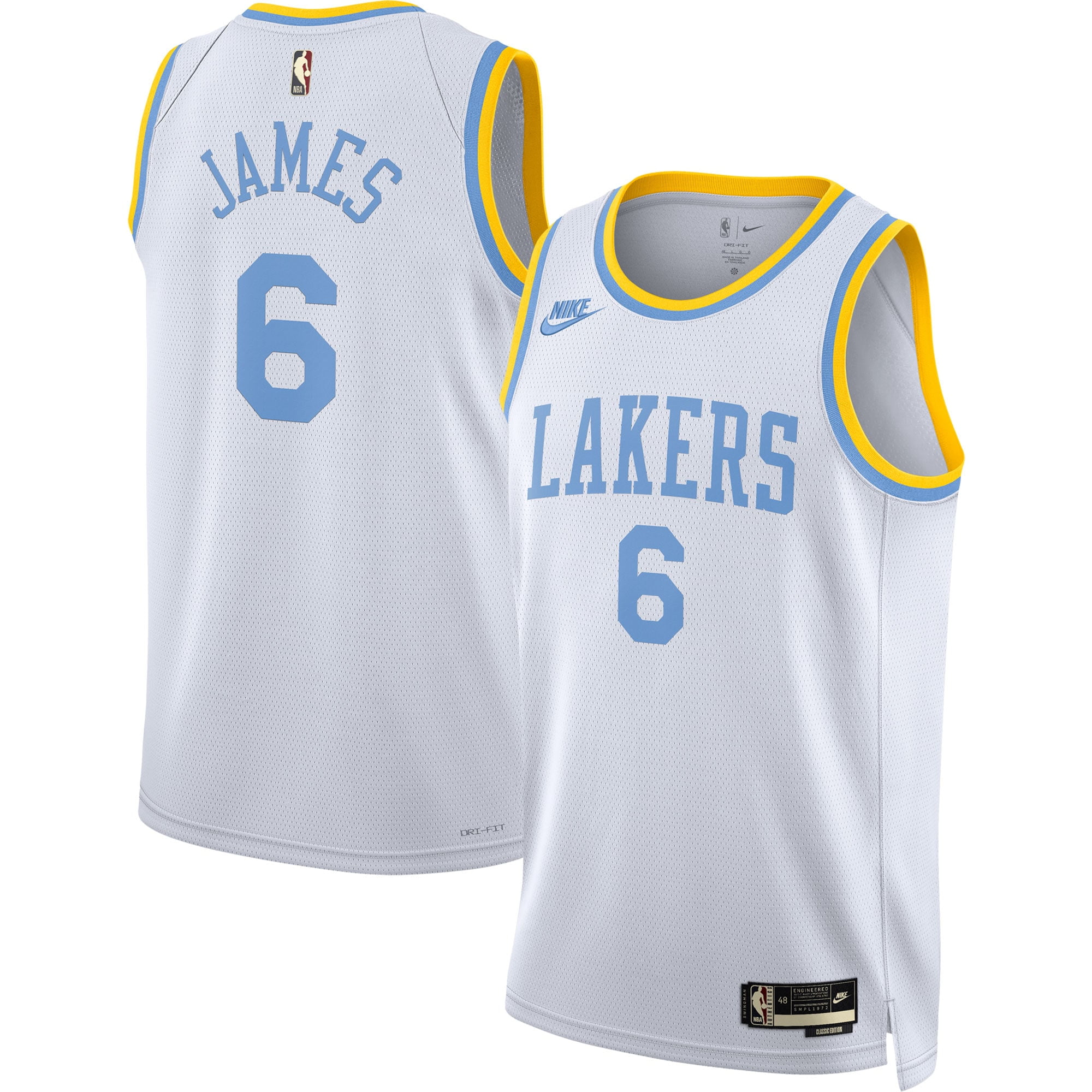 lakers blue jersey nike