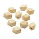 thumbnail image 5 of 10 Uds. de madera duraderas Color sólido geométrico 2 cm x 3 cm espaciadoras de madera para llavero de vacaciones adornos de fiesta Color de la madera, 5 of 9