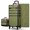 Rococo Green, variant on BYOOTIQUE Makeup Train Case Trolley w/ Cube Case Cosmetic Organizer Rococo