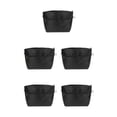 thumbnail image 2 of Destyer Insert Handbag With Zip Closure And Key Chain Ring On Go High Capacity Expandable Liner Bag Black &  Short 31*14*21cm 5Set, 2 of 6