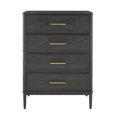 thumbnail image 3 of Better Homes & Gardens Oaklee Commode à 4 tiroirs, Charbon de bois, 3 of 10