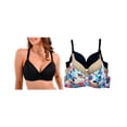 thumbnail image 1 of Paquete con 3 Brasier Doble Push Up, Aumenta Hasta 2 Tallas, 1 of 3