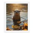 thumbnail image 5 of Paint by Numbers Kit for Adults, Otter In Calm Sunset Pond Paint by Numbers, Easy Paint by Numbers Kit for Adults Beginner, DIY Adult Paint by Number Kits on Canvas, 12x16in Home Decor, 5 of 7