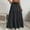 Black, variant on Miqool Womens Ruffle Maxi Skirts Elastic High Waisted A-Line Long Skirts Summer Casual Boho Flowy Skirts with Drawstring