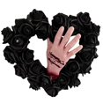thumbnail image 1 of 1 paquete de corona de vid de mano sangrienta de Halloween casa embrujada Ho, 1 of 5