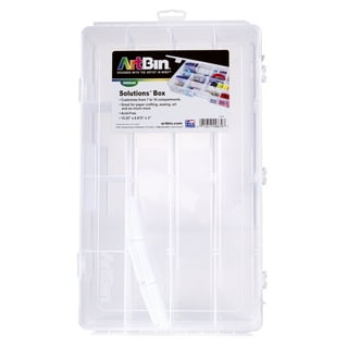 ArtBin Essentials Box W/Handle-12X12 Translucent - 7161702708