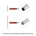 thumbnail image 4 of Uxcell 10Pack Watch Strap Tubes Pins, 1.1mm Tube Dia, 15mm Pin Length Stainless Steel, 4 of 5