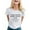 White, variant on Womens Sarcastic T Shirts With Funny Sayings Novelty Graphic Tees For Women