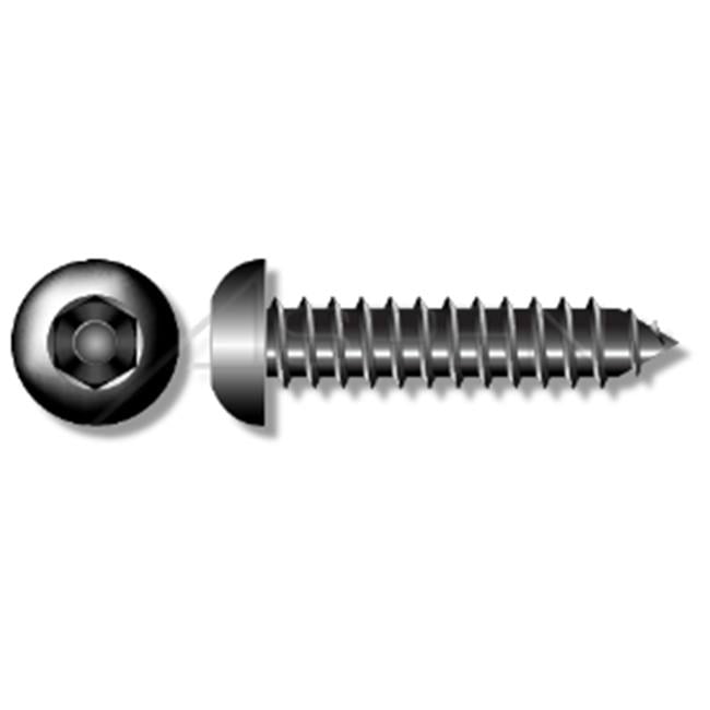 Aspen Fasteners No 12 X 1 5 In Security Tapping Screws Type Ab Button Head Hex Socket Pin Steel Black Oxide 2500 Pieces Walmart Com Walmart Com Aspen Fasteners No 12 X 1 5 In Security Tapping Screws Type Ab Button Head Hex Socket Pin Steel Black Oxide 2500 Pieces Walmart Com Walmart Com