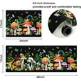 thumbnail image 2 of Cute Red Mushroom with Snails Kitchen Rugs and Mats 2 Pieces, Non Slip Cushioned Mat Runner Rug Doormat for Boho Kitchen,Sink, Laundry, Bathroom, Home Decor, 17x24+17x48inch, 2 of 6