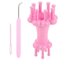 Raindrops 4 Sets  Spool Knitting Loom Rope Yarn Weaving Loom Crochet Knitting Loom Tools for Families Knitting Weaving