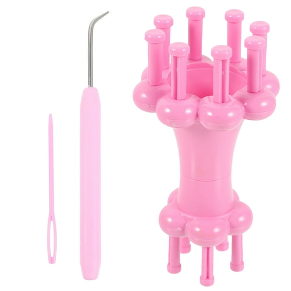 Raindrops 4 Sets  Spool Knitting Loom Rope Yarn Weaving Loom Crochet Knitting Loom Tools for Families Knitting Weaving