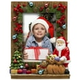 thumbnail image 4 of FINE PHOTO GIFTS 4" x 6" Light Up Christmas Resin Picture Frame with Santa, 4 of 5