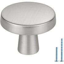 Goldenwarm Knobs for Kitchen Cabinets - 25 Pack Brushed Nickel Cabinet Knobs Drawer Knobs Bathroom Cabinet Hardware