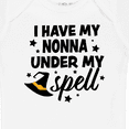 thumbnail image 4 of Inktastic I Have My Nonna Under My Spell with Cute Witch Hat Boys or Girls Baby Bodysuit, 4 of 5
