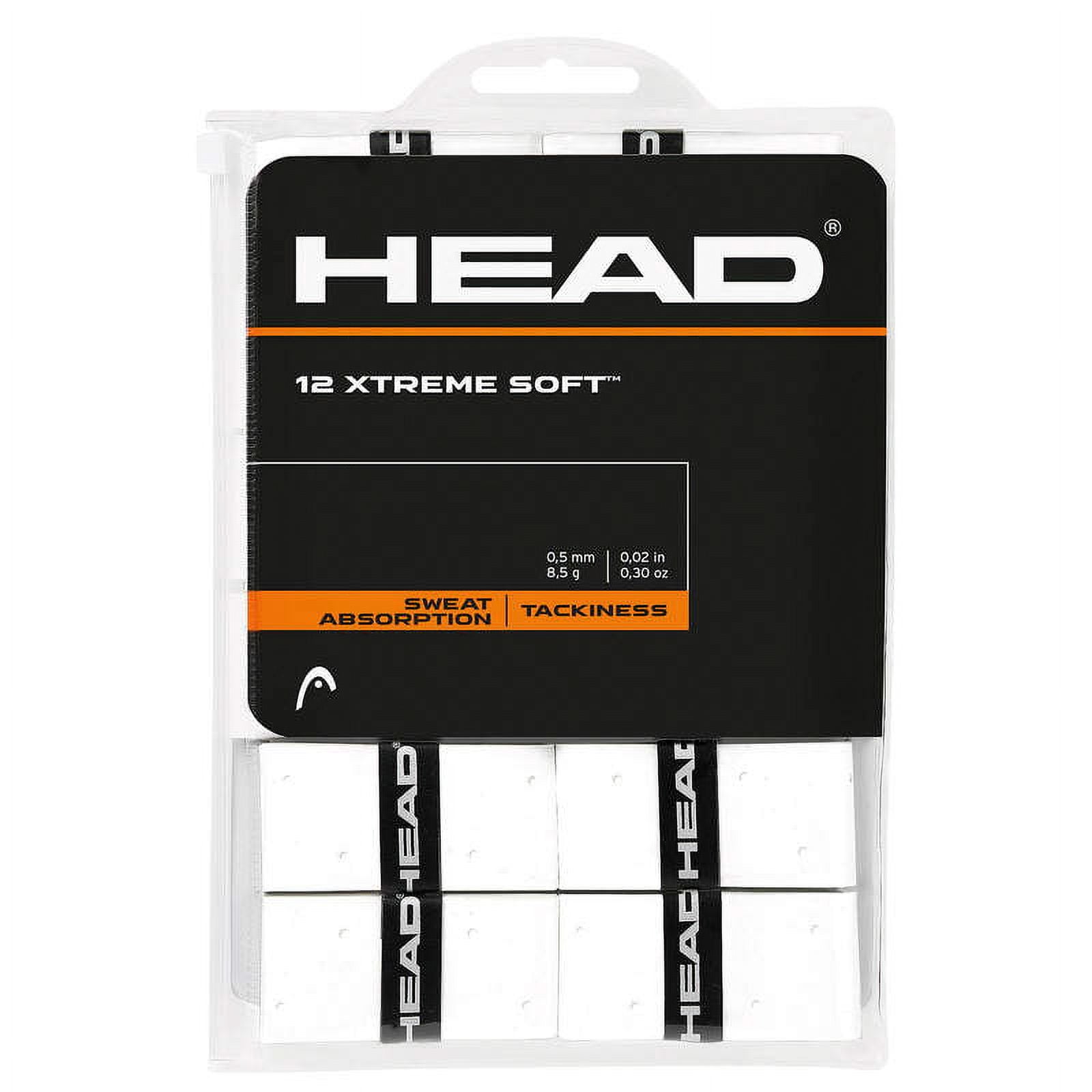 Lot De 3 Overgrips HEAD Super Comp – Ruban Adhésif Pour Raquette De Tennis – Bleu