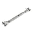thumbnail image 4 of Youkk Marine 304 Acier Inoxydable Mâchoire/mâchoire Fermé Corps Tourniquet Rigging Vis Argent 8mm 5Set, 4 of 6