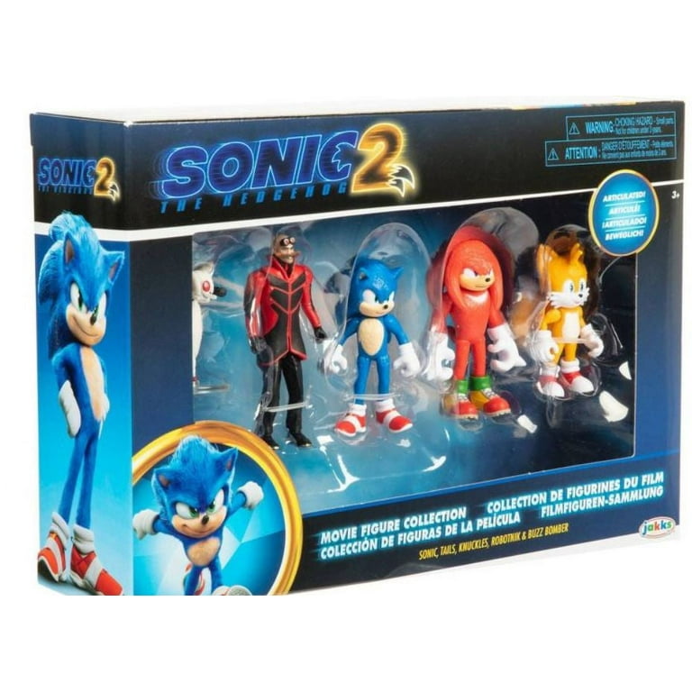 Boneco Colecionável Action Figure Knucles - Sonic: O Filme 2 e