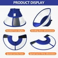 thumbnail image 7 of Dog Cone Collar Adjustable After Surgery, Comfortable Pet Recovery Collar & Cone for Large Medium Small Dogs, Elizabethan Dog Neck Collar Plastic Practical, 7 of 7