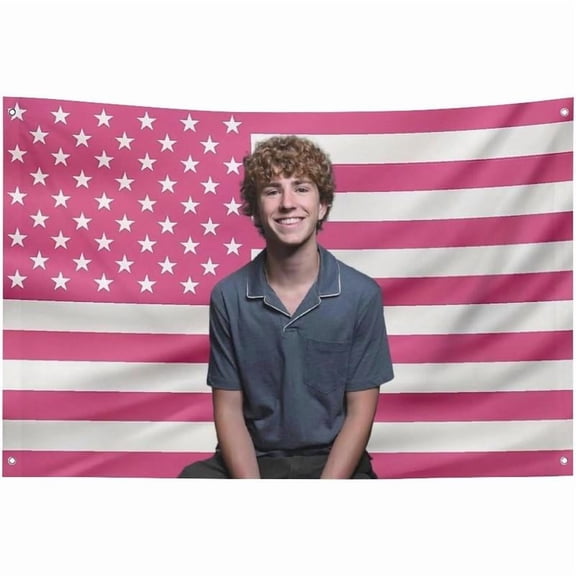 Tapestry Walker Tapestry Pink America Funny Scobell Flag Merch Gift for College Dorm Decor, Room Decor Decoration Colorful