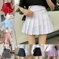 thumbnail image 2 of Girls Women's Pleated Skirt with Comfy Stretchy Band, 2 of 3