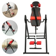 Fichiouy Foldable Inversion Table Gravity Hang Back Pain Relief and Fitness Heavy Duty