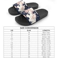 thumbnail image 2 of GZHJMY Stylish Slides for Women Men, Seamless Stained Camouflage Pattern Soft Flexible Slip-on Sandals Slippers, 2 of 7
