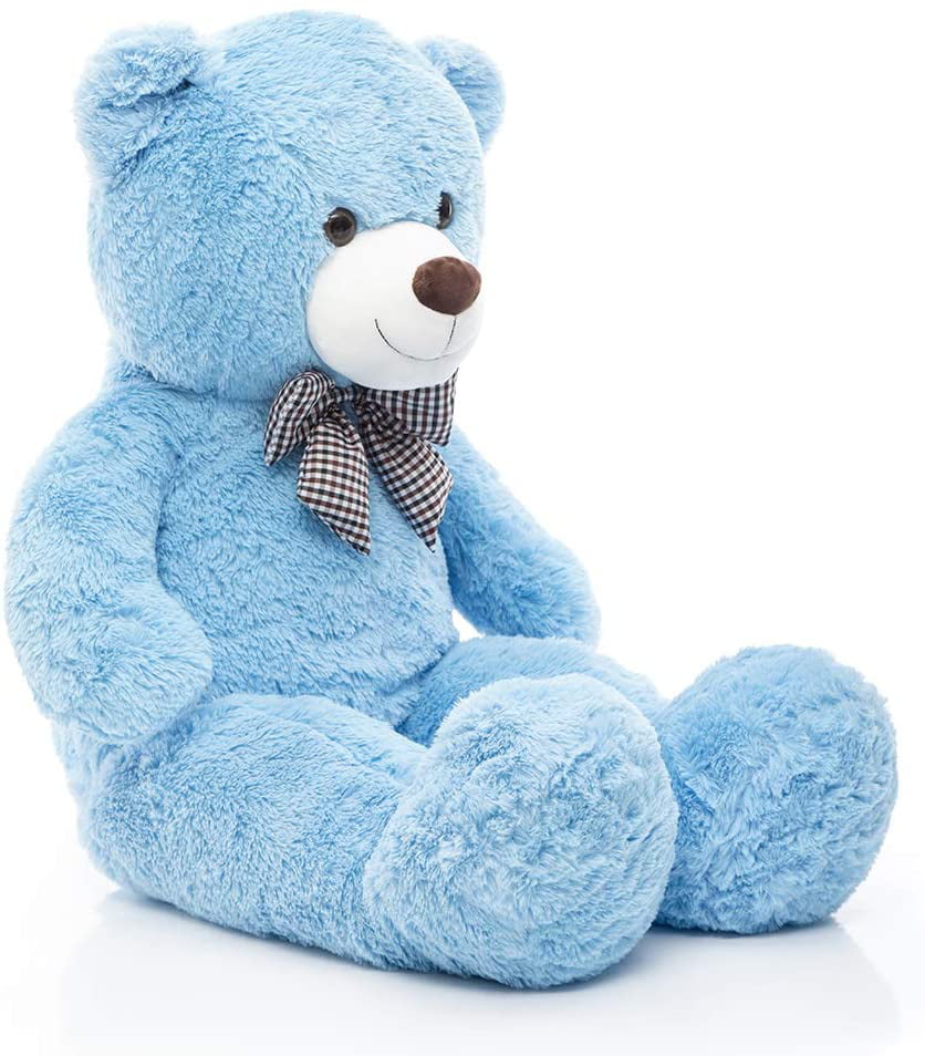 Toys Studio Giant Teddy Bear Plush Stuffed Animals for Girlfriend or Kids  47 Inch, (Light Brown)