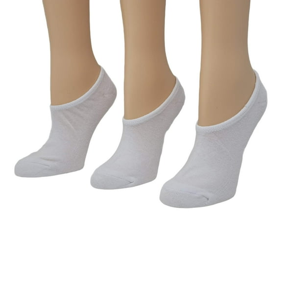 Converse Womens No Show Socks 3 Pack Half Cushion Ultra Low Made For Chucks Shoe Size 6-10