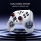 thumbnail image 2 of T4 Lite Wireless Controller Gamepad with Hall Effect Sensor for IOS Android PC W/ Receiver, 2 of 5