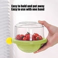 thumbnail image 4 of WZXPWT 6 Inch Kitchen Organizer Basket, Food Safe Plastic Drainer, Multipurpose Storage Container for Vegetables and Utensils, 4 of 6