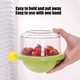 thumbnail image 5 of Cesta organizadora de cocina | Escurridor apto para alimentos de plástico multiusos de 6 pulgadas | Almacenamiento que ahorra espacio para utensilios de verduras | Robusto Fácil de Limpiar Blanco, 5 of 7