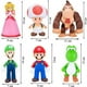 thumbnail image 4 of 2025 Muñecas de dibujos animados de Super Mario Bros, figuras de Anime, Luigi, Yoshi, Mario, modelo creativo coleccionable, juguetes para niños, regalo de cumpleaños, 4 of 5