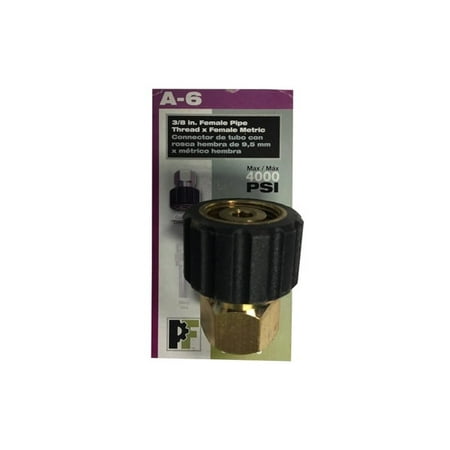 (3 pack) Blue Hawk 3/8-in Female Pipe Metric Socket