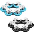 thumbnail image 1 of 2 Pieces Fidget Toys Flippy Roller Chain, Six Roller Chain Fidget Toys Bike Chain Toys, 1 of 7
