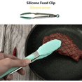 thumbnail image 4 of 12 Pieces Kitchen Cooking Tools Set Silicone Wood Handles Brush Spaghetti Claw Baking Household Kitchenware Accessories, Pink, 4 of 8