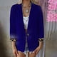 thumbnail image 2 of Chaqueta de oficina de mujer casual de leopardo de manga larga para trabajar chaqueta de cuello de solapa frontal abierta, 2 of 5