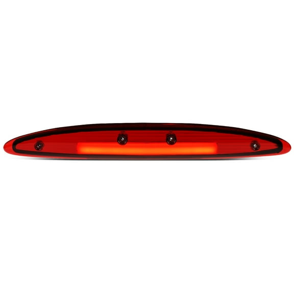 DNA Motoring 3BL-FEPD96-LED-RD For 1997 to 2002 Ford Expedition 3D LED Bar Third 3rd Tail Brake Light Stop Parking Lamp Replacement Red 98 99 00 01