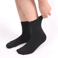 thumbnail image 5 of GENTLEAGU Kids Bamboo Crew Socks – Soft, Breathable, Unisex Uniform Socks – 48-Pair Bulk Pack, 5 of 6