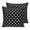 Black, White, Gray, variant on Pillow Covers 18x18 Set of 2, Black White Polka Dots Throw Pillow Covers Decorative Couch Cushion Cover, Modern Abstract Art Circle Microfiber Soft Square Pillowcases for Bedroom Living Room Sofa