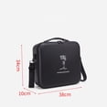 thumbnail image 5 of Carrying Case For DJI RS5,  Portable PU Storage Shoulder Bag Hard Shell Large Capacity Travel Case for DJI RS5 Gimbal Stabilizer and Accessories, 5 of 18