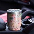 thumbnail image 4 of 30oz Pink Christmas Nutcracker Pattern Tumblers Stainless Steel Tumbler with Lid and Straw,Vacuum Insulated Double Wall Travel Tumbler Cups Mug with Cleaning Brush for Coffee,Tea, 4 of 7