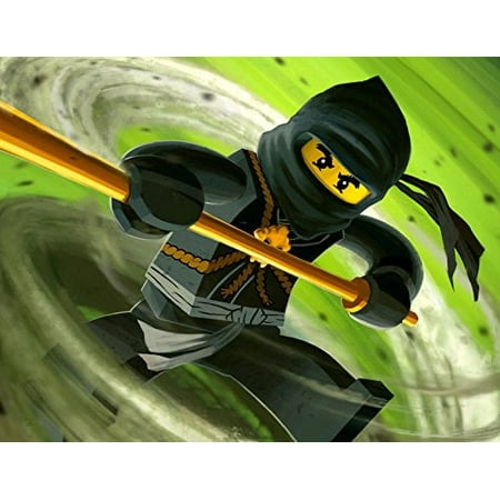 Ninjago Ninja Lego Edible Image Photo Cake Topper Sheet Birthday Party Event - 1/4 Sheet - 79117