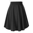 thumbnail image 2 of SROBPTY Womens Skirts, Skirts for Women Trendy, Women's Fashion Solid High Waist Workout Mini Skirt Black,XL, 2 of 3