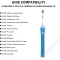 thumbnail image 2 of Cabezales de cepillo de dientes para Oral B, paquete de 8 cabezales de repuesto para cepillos de dientes eléctricos profesionales, cerdas Dupont medianas y suaves, cabezales de repuesto para cepillos, 2 of 8