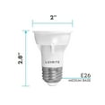 thumbnail image 3 of Luxrite PAR16 LED Dimmable Spot Light Bulb, 5.5W (50W Equivalent) 2700K Warm White, 450 Lumens, E26, 6 Pack, 3 of 6